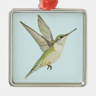 Adorno Metálico Colibrí