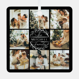 Adorno Metálico Collage de fotos familiar moderno y sencillo | Reg