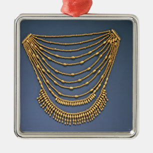 Adorno Metálico Collar con las campanas