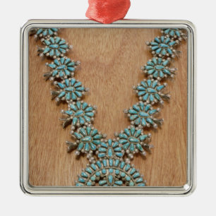 Adorno Metálico Collar de Navajo