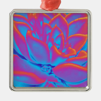 Adorno Metálico Color arcoiris Suculento planta