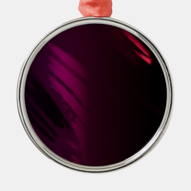 Adorno Metálico Color de Rosa negro (Frente)