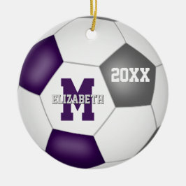 Adorno Metálico colores de club gris morado chicas chicos siguen f