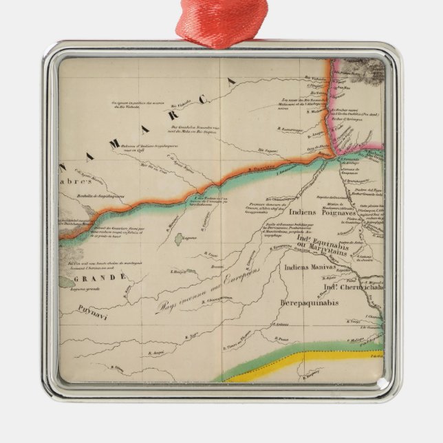 Adorno Metálico Columbia, América del Sur 5 (Frente)