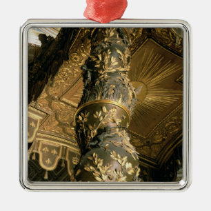 Adorno Metálico Columna del azúcar de cebada del Baldacchino