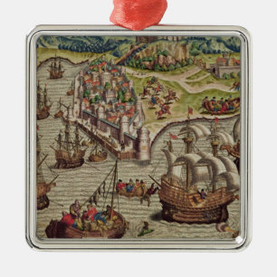 Adorno Metálico Combate naval