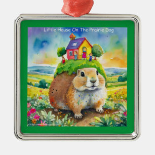 Adorno Metálico Comic de Rick London Prairie Dog Life