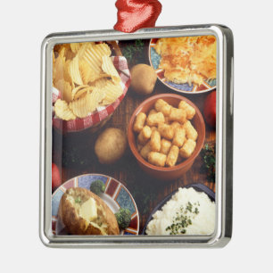 Adorno Metálico Comidas de la patata