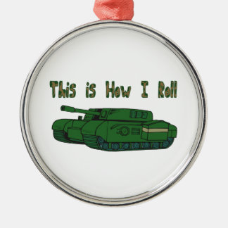 Adorno Metálico Cómo hago rollo (tanque militar)