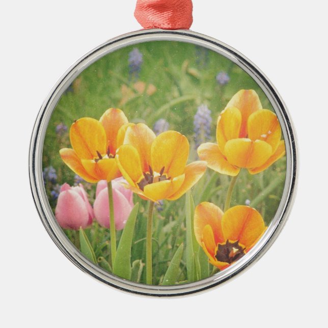 Adorno Metálico Como una bella pintura de la vida (Frente)