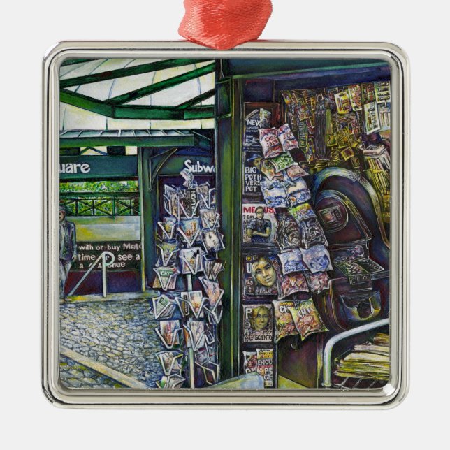 Adorno Metálico ¿Cómo Una Imagen, Inimaginativa? (Frente)