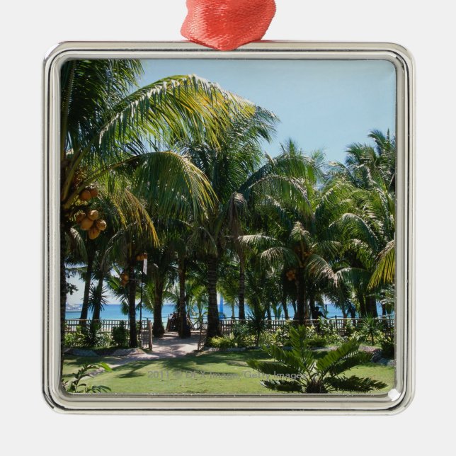 Adorno Metálico Complejo playero (Frente)