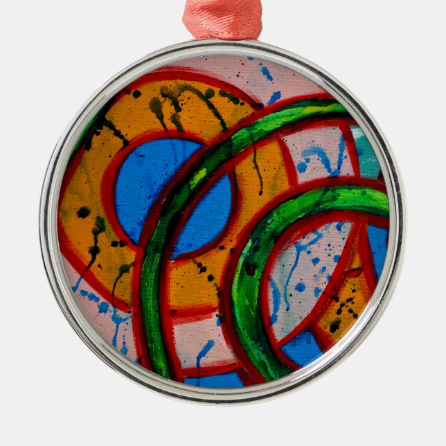 Adorno Metálico Composición #20A de Michael Moffa (Frente)