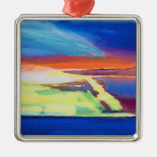 Adorno Metálico Composición abstracta