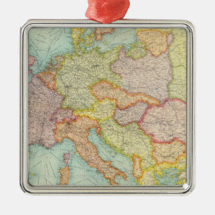 Adorno Metálico Comunicaciones de Europa compuesta
