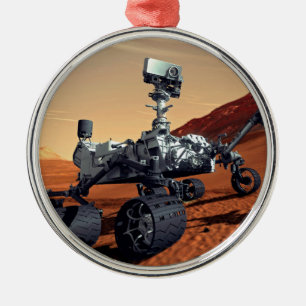 Adorno Metálico Concepto artístico del rover Curiosity de Marte de