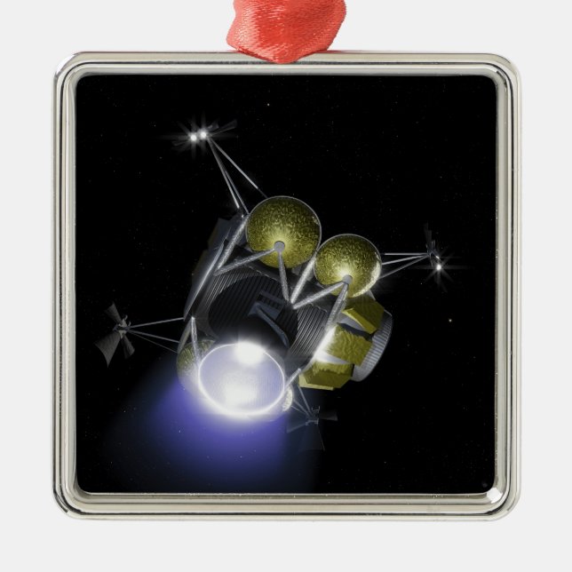 Adorno Metálico Concepto de una tripulación que explota (Frente)