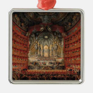 Adorno Metálico Concierto dado por Cardinal de La Rochefoucauld