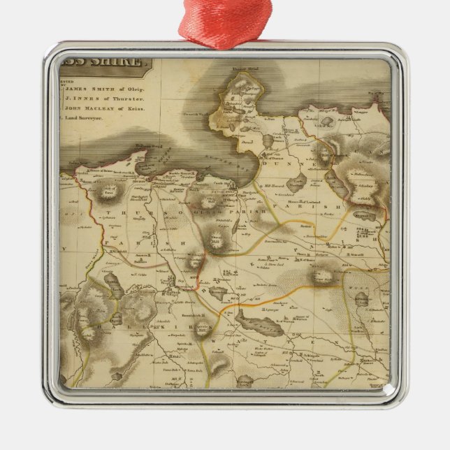 Adorno Metálico Condado de Caithness (Frente)