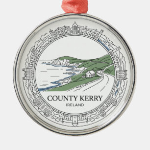 Adorno Metálico Condado de Kerry Dingle Irlanda