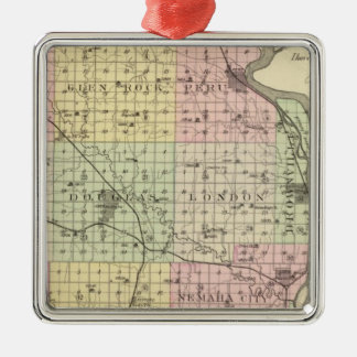 Adorno Metálico Condado de Nemaha, Nebraska