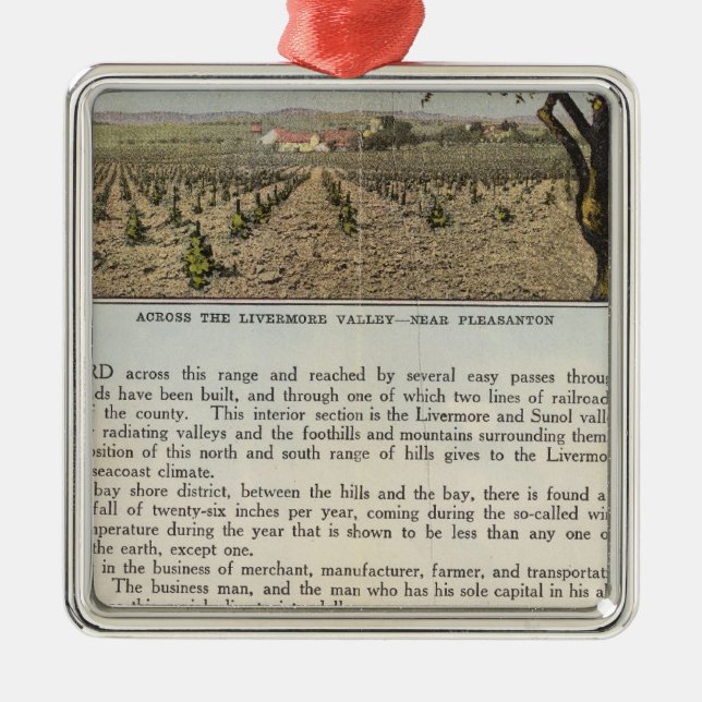 Adorno Metálico Condado de Verso Alameda (Frente)