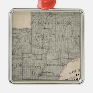 Adorno Metálico Condados del pino, Kanabec, Minnesota