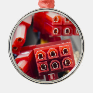 Adorno Metálico Conector de cable de PC