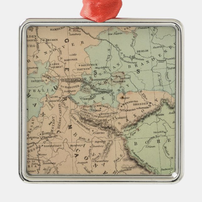 Adorno Metálico Confederación germánica (Frente)