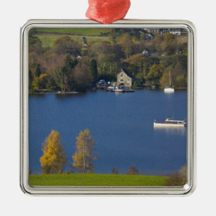 Adorno Metálico Coniston Water, Distrito de los Lagos, Cumbria, In