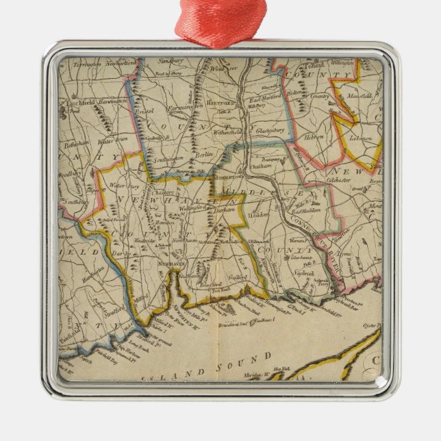 Adorno Metálico Connecticut 10 (Frente)