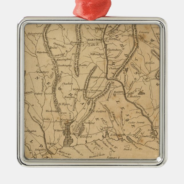 Adorno Metálico Connecticut 12 (Frente)