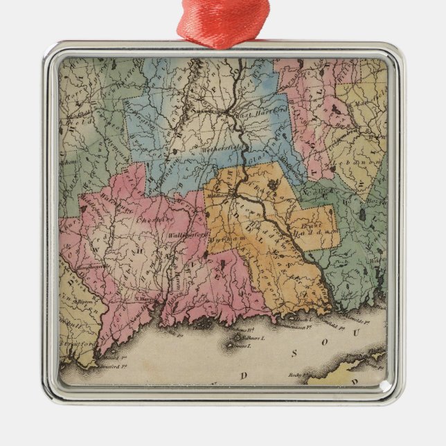 Adorno Metálico Connecticut 13 (Frente)