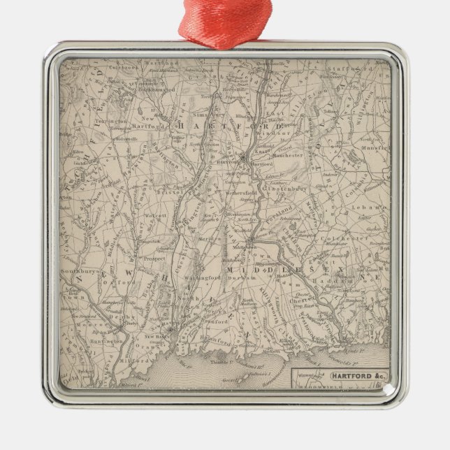 Adorno Metálico Connecticut 3 (Frente)