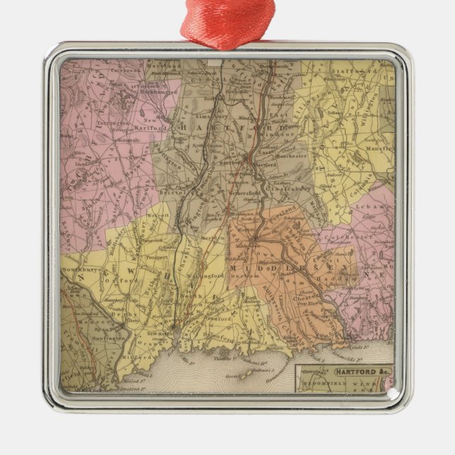 Adorno Metálico Connecticut 8 (Frente)