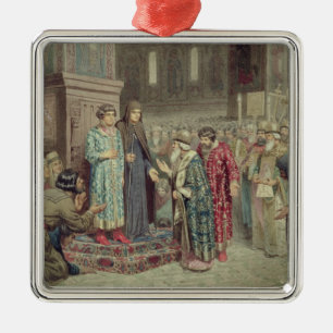 Adorno Metálico Consejo que llama a Michael F. Romanov a