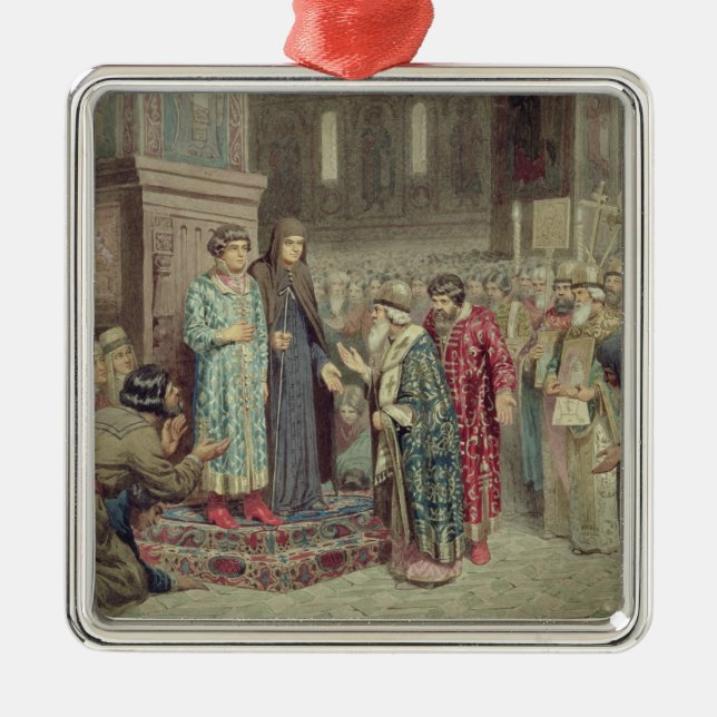 Adorno Metálico Consejo que llama a Michael F. Romanov a (Frente)