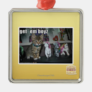 Adorno Metálico Consiga el boyz del em
