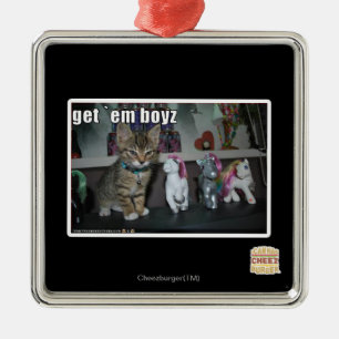 Adorno Metálico Consiga el boyz del em
