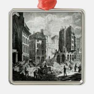 Adorno Metálico Construcción del bulevar de Sebastopol