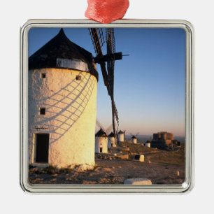 Adorno Metálico Consuegra, La Mancha, España, molinos de viento