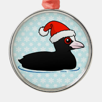 Adorno Metálico Coot de Santa Eurasia