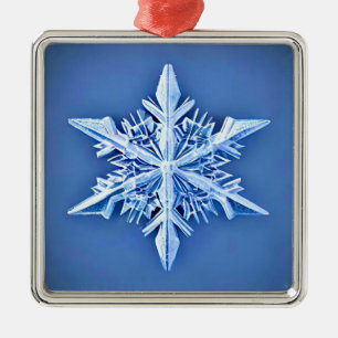 Adorno Metálico Copo de nieve