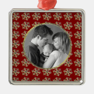 Adorno Metálico Copos de nieve