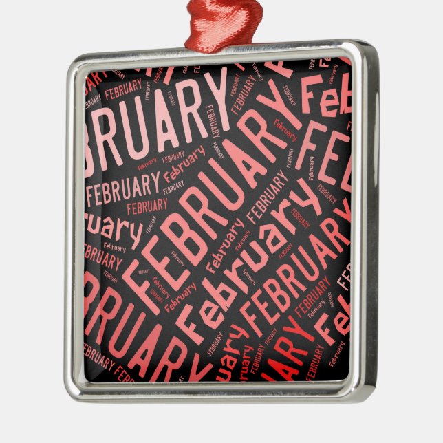 Adorno Metálico Corazón de Febrero (Izquierda)