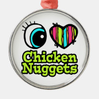 Corazón Ojo Brillante Me Encantan Las Nuggets De P