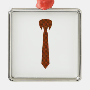 Adorno Metálico Corbata elegante