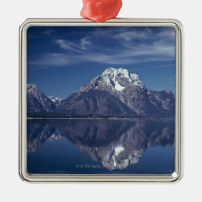 Adorno Metálico Cordillera magnífica de Teton (Frente)