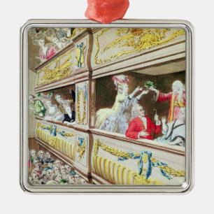 Adorno Metálico Coronación de Voltaire en el teatro Francais