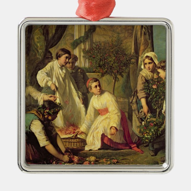 Adorno Metálico Corpus Christi, 1855 (Frente)